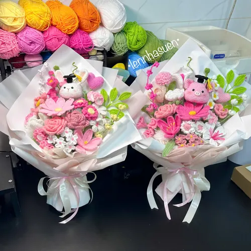 Bó Hoa Hồng Pastel